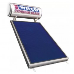 Hλιακός Θερμοσίφωνας Wilco 160lt/2,3m² Glass Διπλής Ενέργειας με επιλεκτικό Συλλέκτη Tιτανίου Hλιακός Θερμοσίφωνας Wilco 160lt/2,3m² Glass Διπλής Ενέργειας με επιλεκτικό Συλλέκτη Tιτανίου